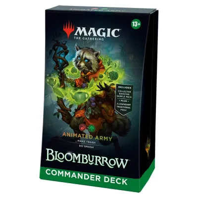 Magic the Gathering Bloomburrow Animated Army Commander Deck