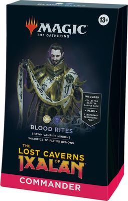 Magic the Gathering The Lost Caverns of Ixalan Blood Rites Commander Deck