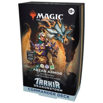 Magic the Gathering Tarkir Dragonstorm Abzan Armor Commander Deck