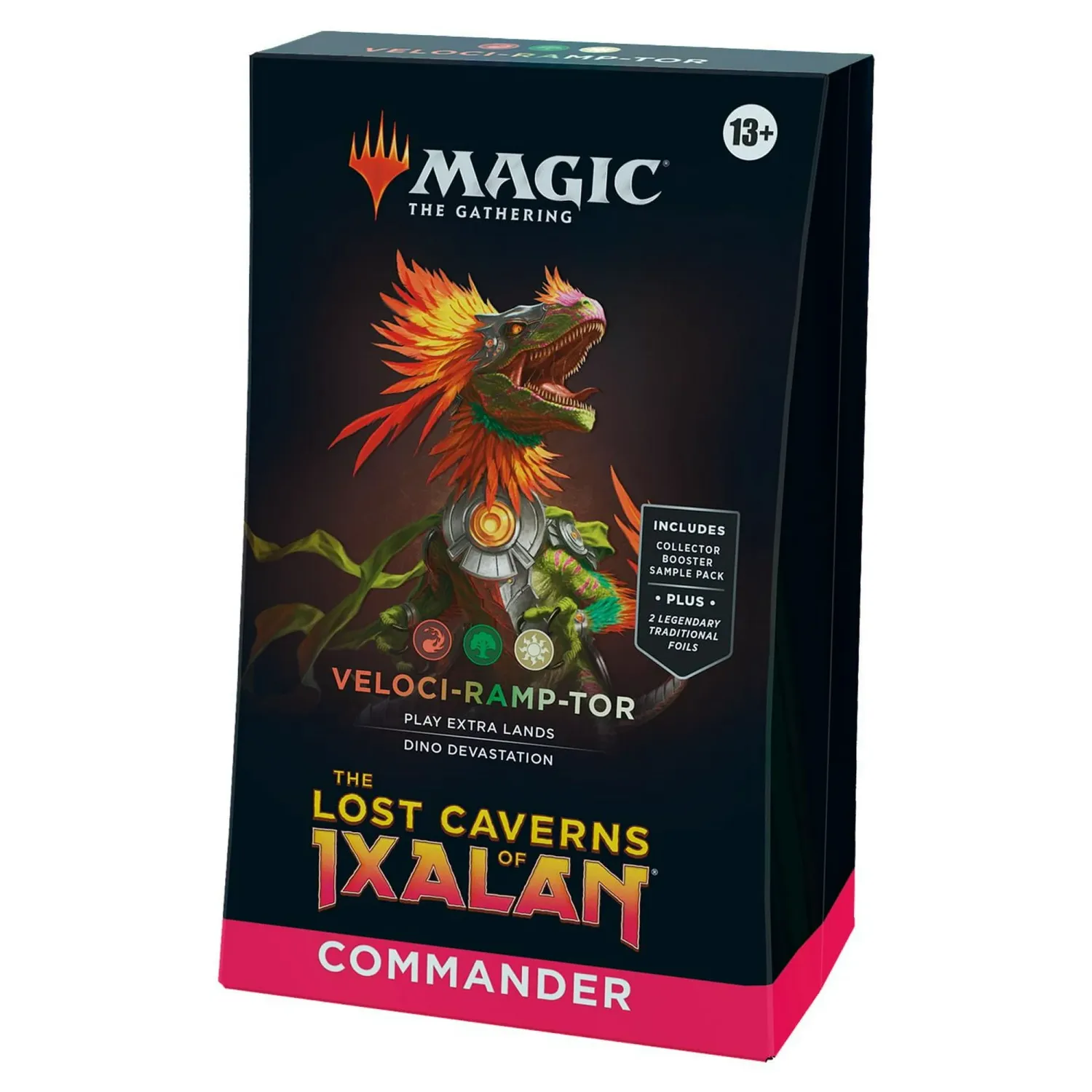 Magic the Gathering The Lost Caverns of Ixalan Veloci-ramp-tor Commander Deck