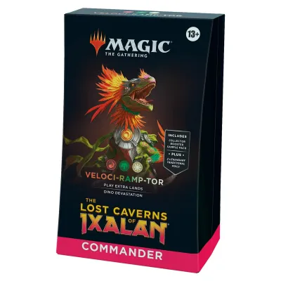 Magic the Gathering The Lost Caverns of Ixalan Veloci-ramp-tor Commander Deck