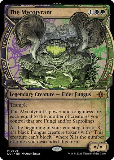 Magic the Gathering The Mycotyrant Showcase The Lost Caverns of Ixalan