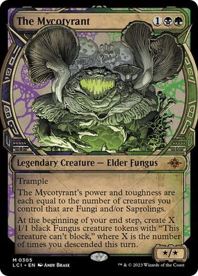 Magic the Gathering The Mycotyrant Showcase The Lost Caverns of Ixalan