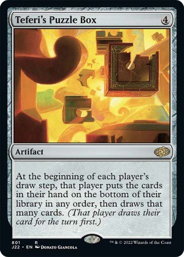 Magic the Gathering Teferis Puzzle Box Jumpstart 2022