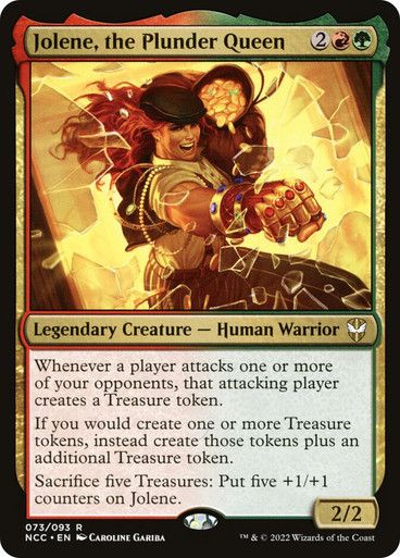 Magic the Gathering Jolene, the Plunder Queen Streets of New Capenna Commander