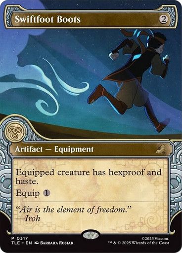 Magic the Gathering Swiftfoot Boots Avatar The Last Airbender Eternal