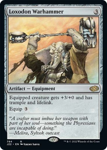 Magic the Gathering Loxodon Warhammer Jumpstart 2022
