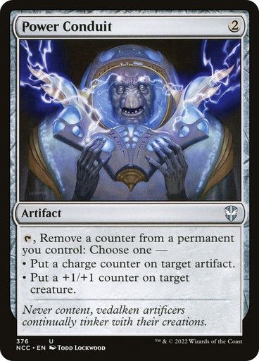 Magic the Gathering Power Conduit Streets of New Capenna Commander