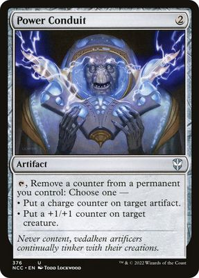 Magic the Gathering Power Conduit Streets of New Capenna Commander