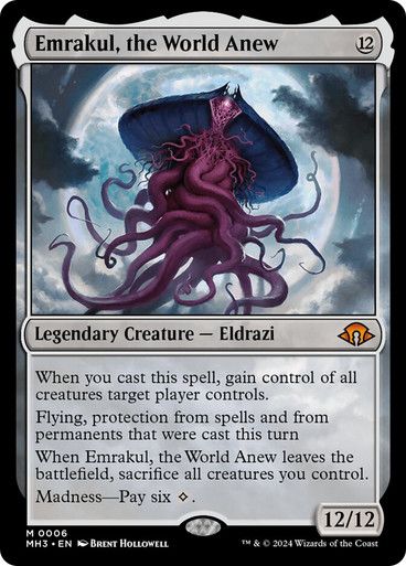 Magic the Gathering Emrakul the World Anew Modern Horizons 3