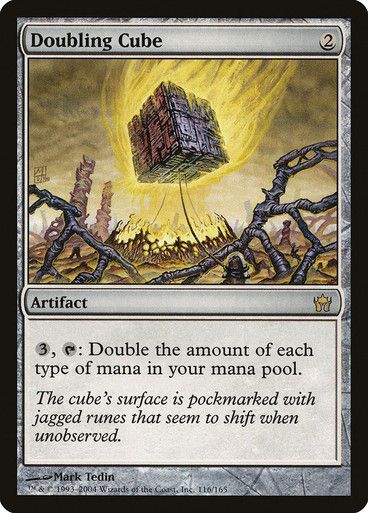 Magic the Gathering Doubling Cube Fifth Dawn