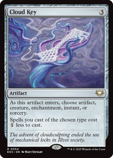 Magic the Gathering Cloud Key Edge of Eternities Commander