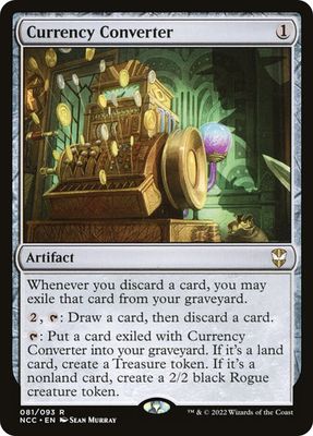 Magic the Gathering Currency Converter Streets of New Capenna Commander