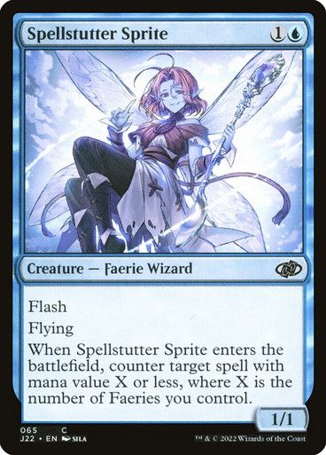Magic the Gathering Spellstutter Sprite Jumpstart 2022