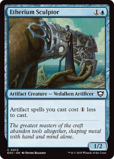 Magic the Gathering Etherium Sculptor Edge of Eternities Commander