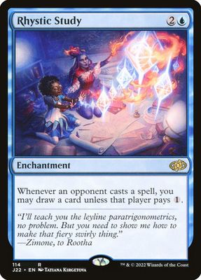 Magic the Gathering Rhystic Study Jumpstart 2022
