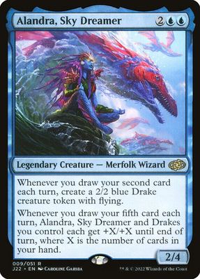 Magic the Gathering Alandra, Sky Dreamer Jumpstart 2022