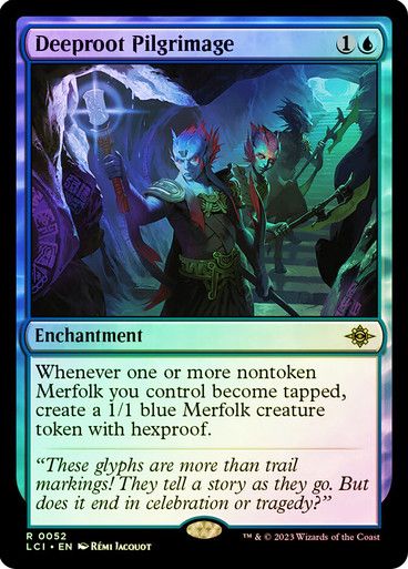 Magic the Gathering Deeproot Pilgrimage Foil The Lost Caverns of Ixalan