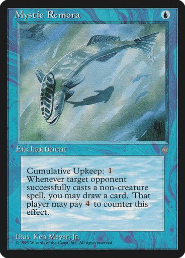 Magic the Gathering Mystic Remora Ice Age