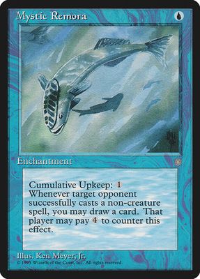 Magic the Gathering Mystic Remora Ice Age