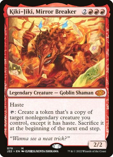 Magic the Gathering Kiki-Jiki Mirror Breaker Jumpstart 2022