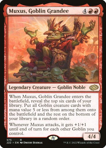 Magic the Gathering Muxus, Goblin Grandee Jumpstart 2022