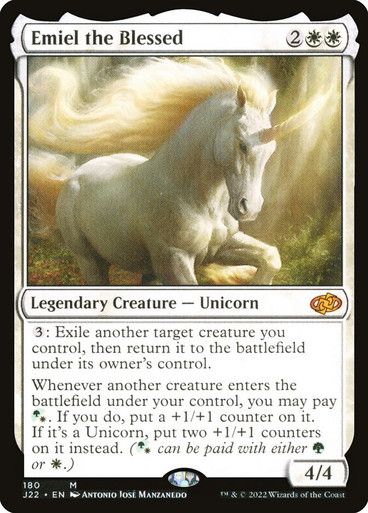 Magic the Gathering Emiel the Blessed Jumpstart 2022