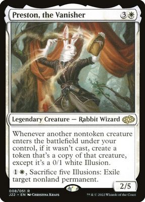 Magic the Gathering Preston, The Vanisher Jumpstart 2022