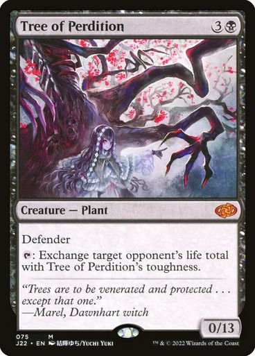 Magic the Gathering Tree of Perdition Jumpstart 2022