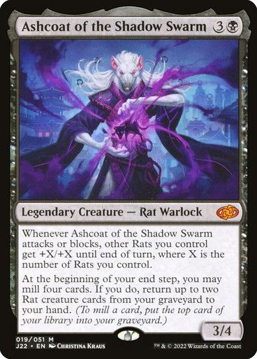 Magic the Gathering Ashcoat of the Shadow Swarm Jumpstart 2022