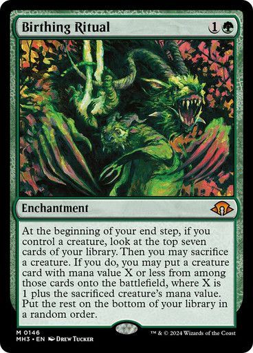 Magic the Gathering Birthing Ritual Modern Horizons 3