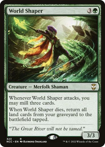 Magic the Gathering World Shaper Streets of New Capenna Commander