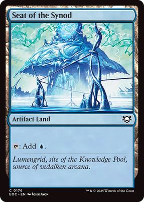 Magic the Gathering Seat of the Synod Edge of Eternities Commander