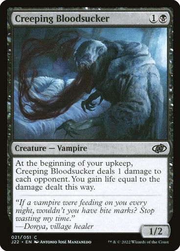 Magic the Gathering Creeping Bloodsucker Jumpstart 2022