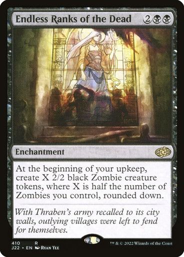 Magic the Gathering Endless Ranks of the Dead Jumpstart 2022