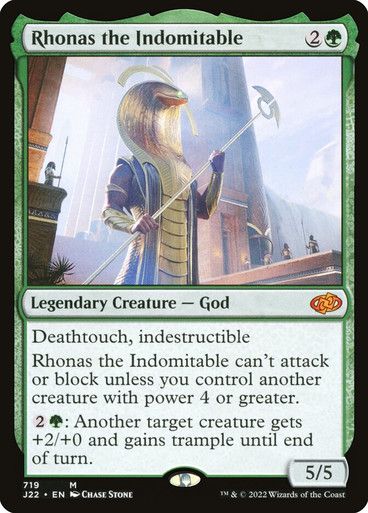 Magic the Gathering Rhonas the Indomitabel Jumpstart 2022