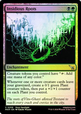Magic the Gathering Insidious Roots Foil Murders at Karlov Manor