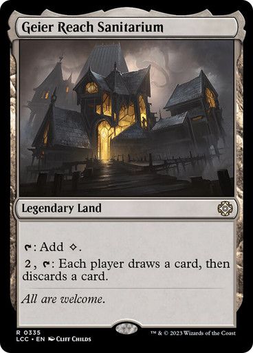 Magic the Gathering Geier Reach Sanitarium The Lost Caverns of Ixalan Commander