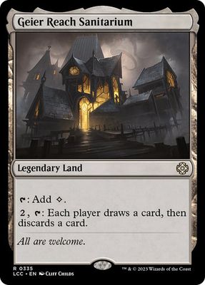 Magic the Gathering Geier Reach Sanitarium The Lost Caverns of Ixalan Commander