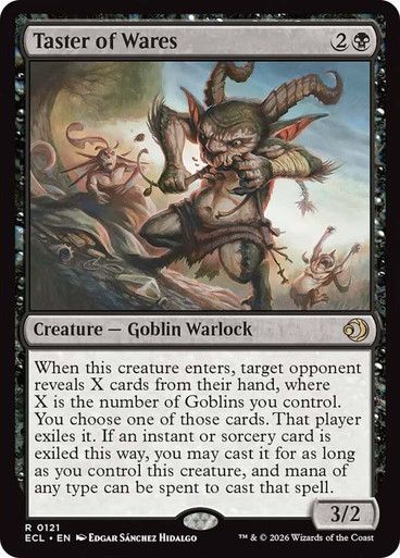 Magic the Gathering Taster of Wares Lorwyn Eclipsed