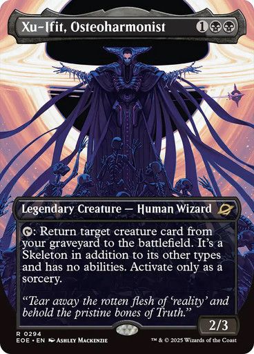 Magic the Gathering Xu-Ifit, Osteoharmonist Borderless Edge of Eternities