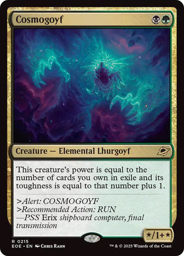 Magic the Gathering Cosmogoyf Edge of Eternities