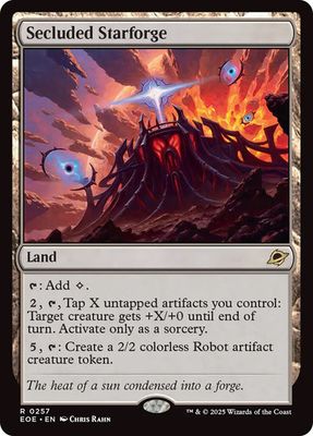 Magic the Gathering Secluded Starforge Edge of Eternities