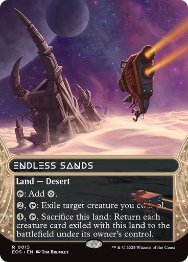 Magic the Gathering Endless Sands Edge of Eternities Stellar Sights