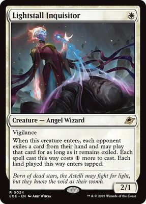 Magic the Gathering Lightstall Inquisitor Edge of Eternities