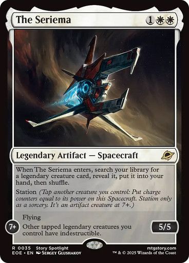 Magic the Gathering The Seriema Edge of Eternities
