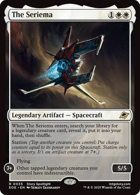 Magic the Gathering The Seriema Edge of Eternities