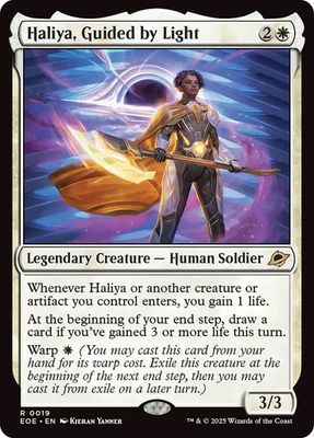 Magic the Gathering Haliya, Guided by Light Edge of Eternities