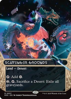 Magic the Gathering Scavenger Grounds Edge of Eternities Stellar Sights