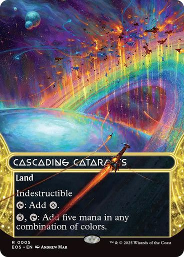 Magic the Gathering Cascading Cataracts Edge of Eternities Stellar Sights